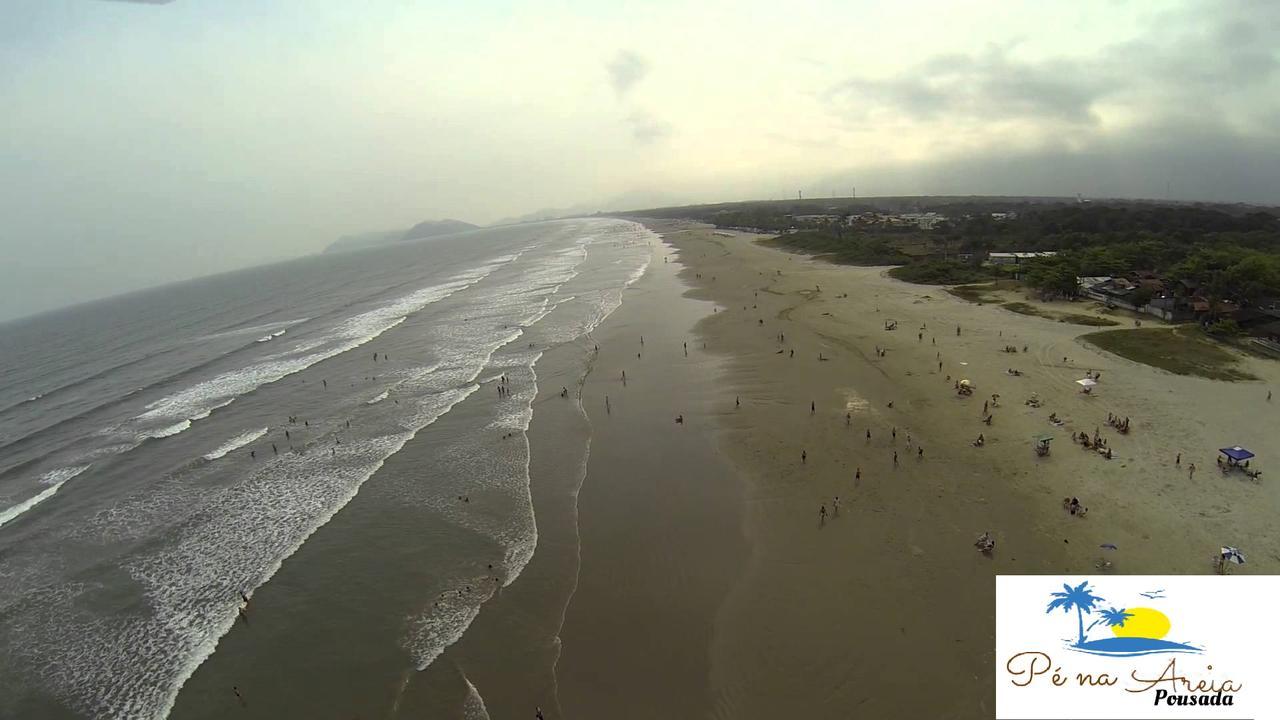 Pe Na Areia Pousada Bertioga Exteriör bild