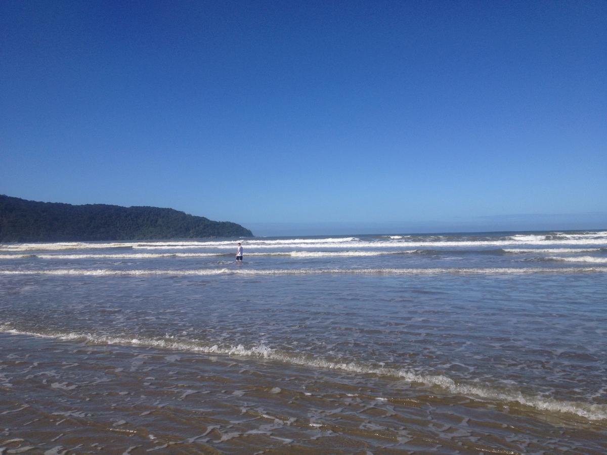 Pe Na Areia Pousada Bertioga Exteriör bild