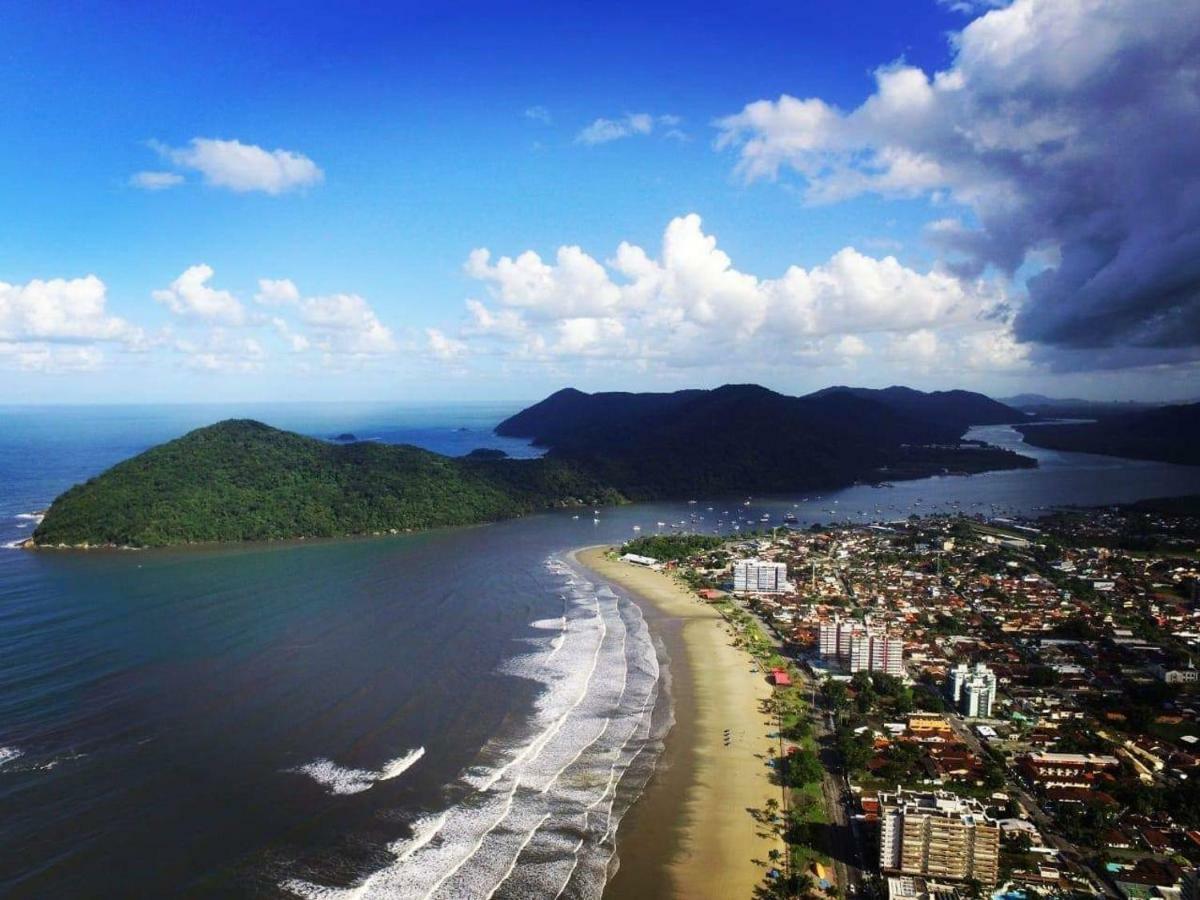 Pe Na Areia Pousada Bertioga Exteriör bild